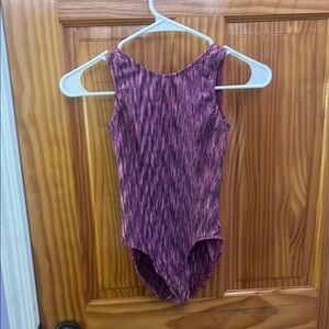 Purple And Pink Gymnastics Leotard